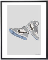 Sneaker Poster - verschiedene Motive - Sneakergott