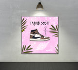 Hochwertiges Wandbild aus Acrylglas mit Sneaker Motiv - Sneakergott