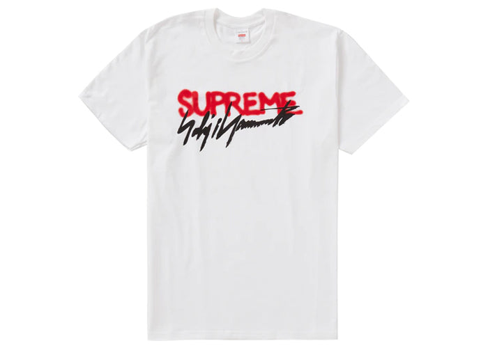 正規品得価Supreme Yohji Yamamoto Logo Tee Tシャツ/カットソー(半袖/袖なし)