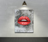 Hochwertiger Print auf Acrylglas Motiv "LV Supreme" - Sneakergott