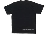 Supreme Comme des Garcons SHIRT Split Box Logo Tee Black - Sneakergott