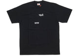 Supreme Comme des Garcons SHIRT Split Box Logo Tee Black - Sneakergott