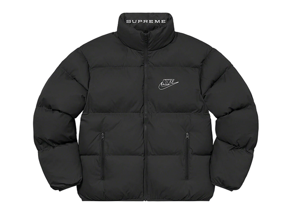 Supreme x Nike Reversible Puffy Jacket Black - Sneakergott