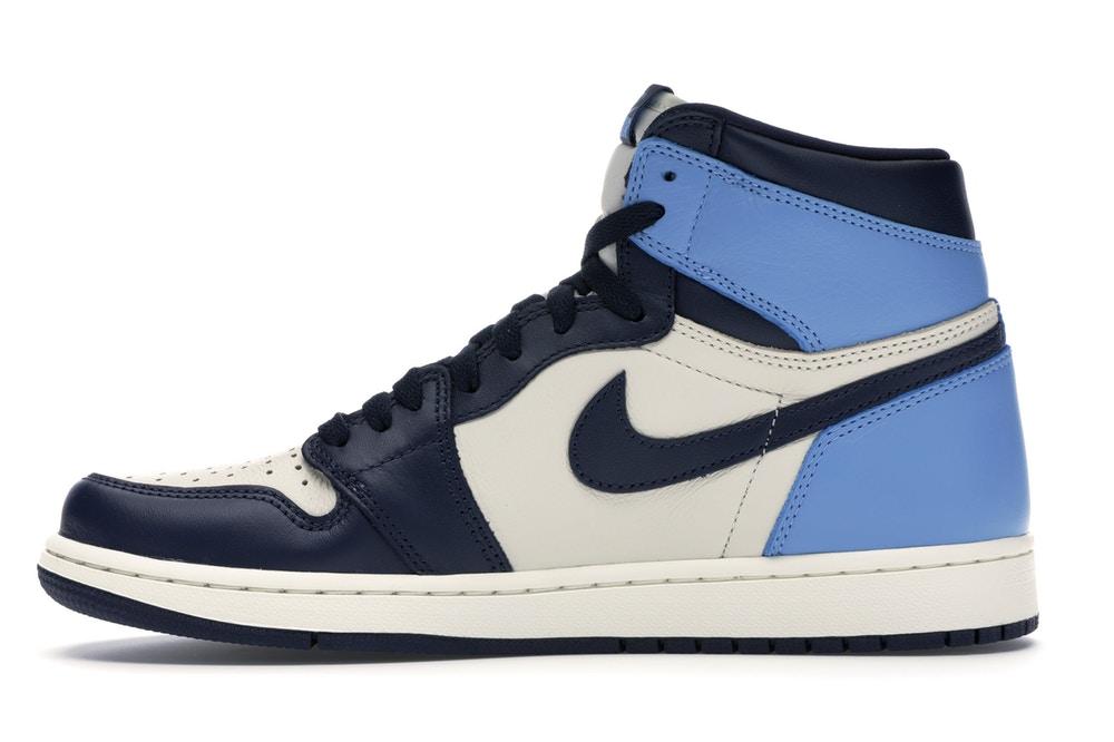 Jordan 1 Retro High Obsidian UNC