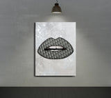 Hochwertiger Print auf Acrylglas Motiv "Dior Lips" - Sneakergott