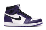 Jordan 1 Retro High Court Purple White - Sneakergott