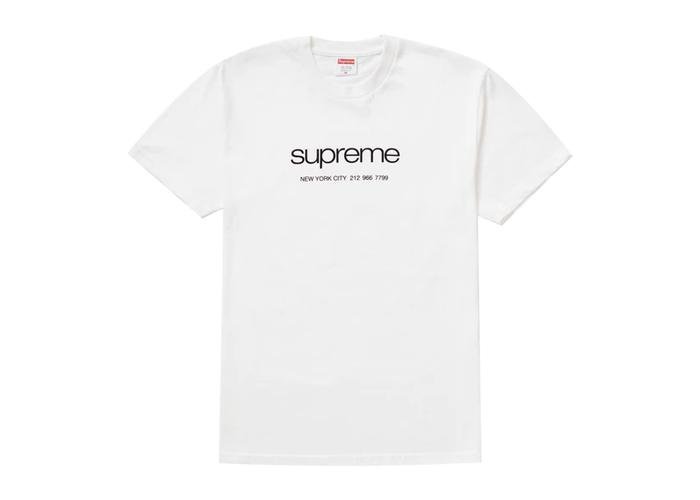 Supreme Shop Tee White - Sneakergott