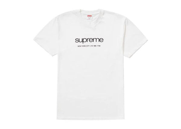 通販大人気supreme shop tee 白 XL Tシャツ/カットソー(半袖/袖なし)