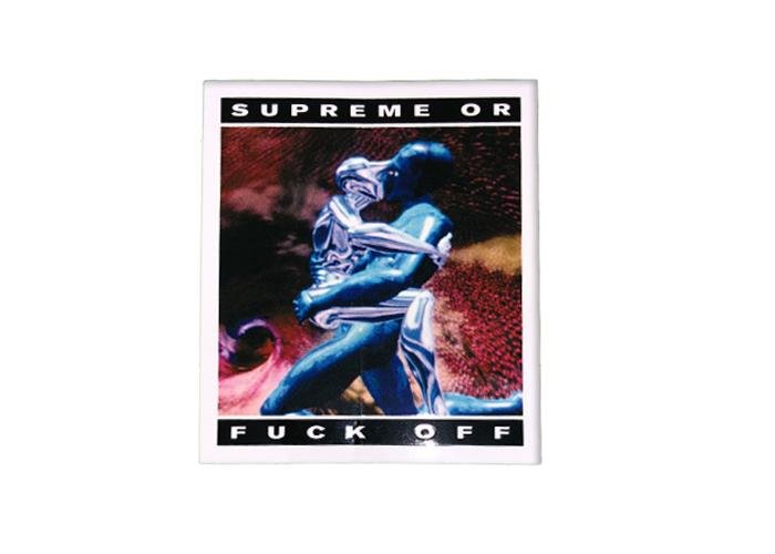 Supreme "Supreme or F*ck Off" Sticker - Sneakergott